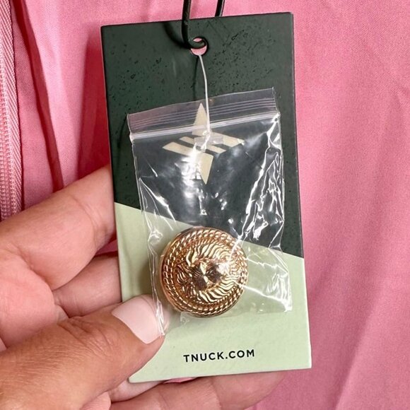 NWT Tuckernuck Blush Peony Tweed Jackie Dress Size XL - Picture 8 of 12